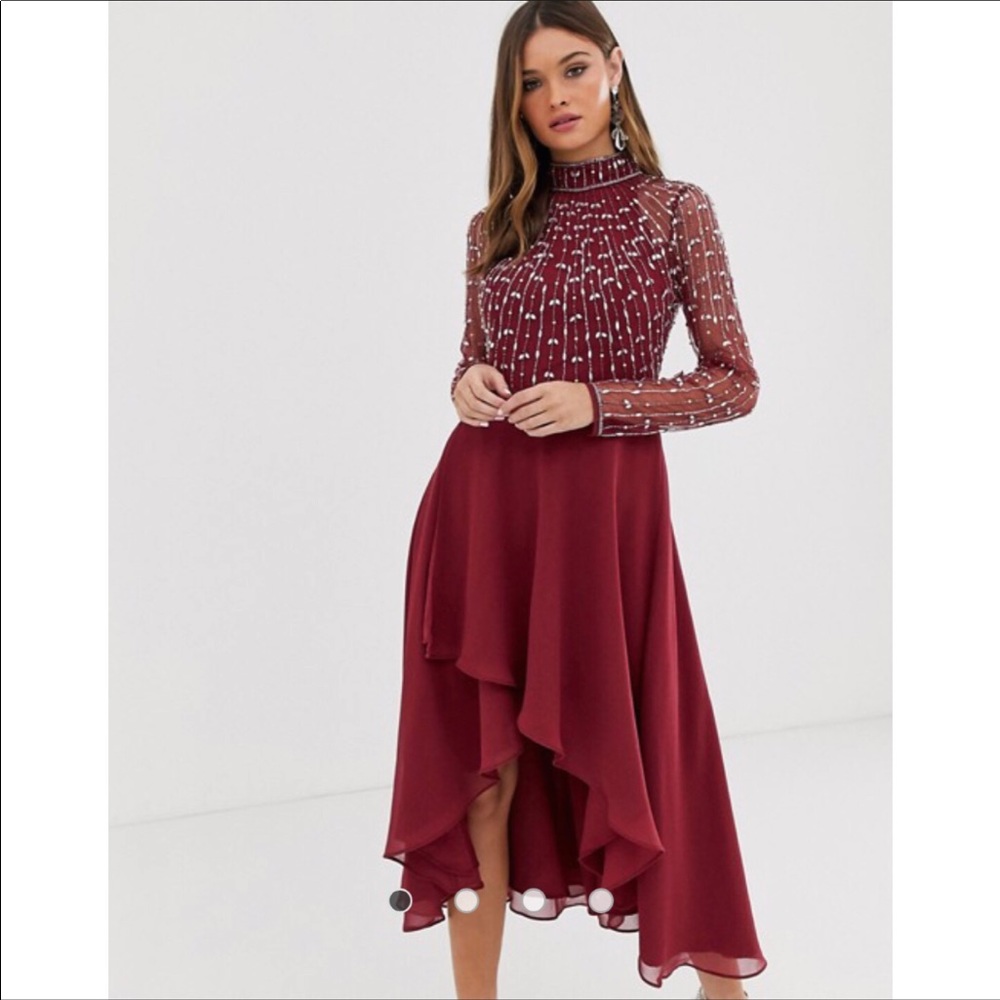 ASOS midi dress size 8